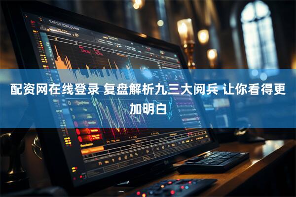 配资网在线登录 复盘解析九三大阅兵 让你看得更加明白